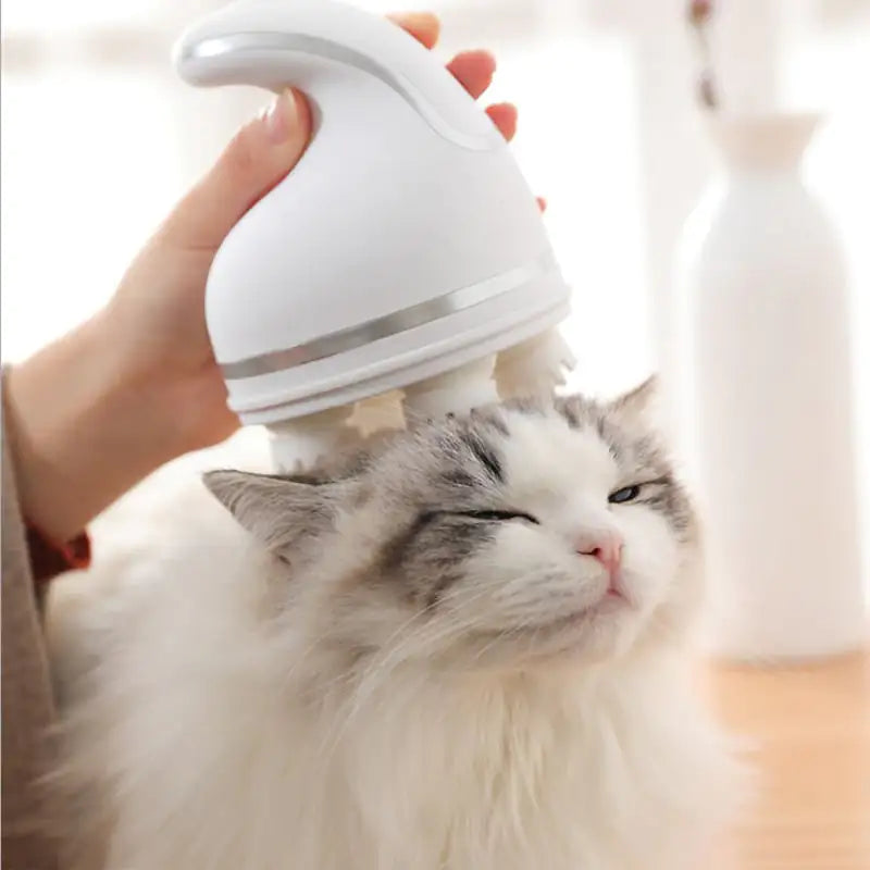 Multifunctional Electric Pet Head Massager for Dogs | Relaxing Grooming Tool