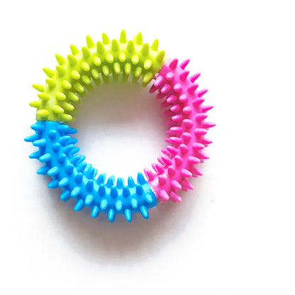 Rubber Thorn Ring Toy — Tough, Safe & Seriously Fun