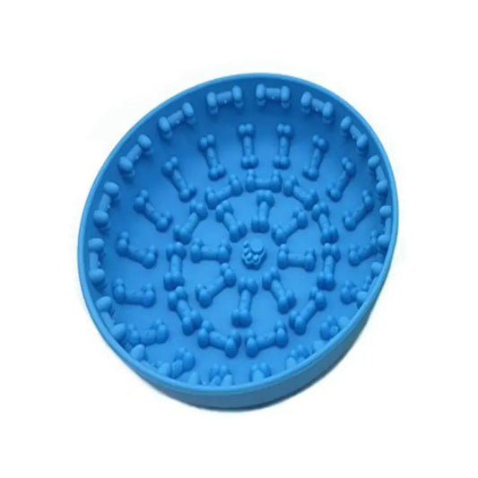Silicone Slow Feed Bowl for Dog Choking Prevention