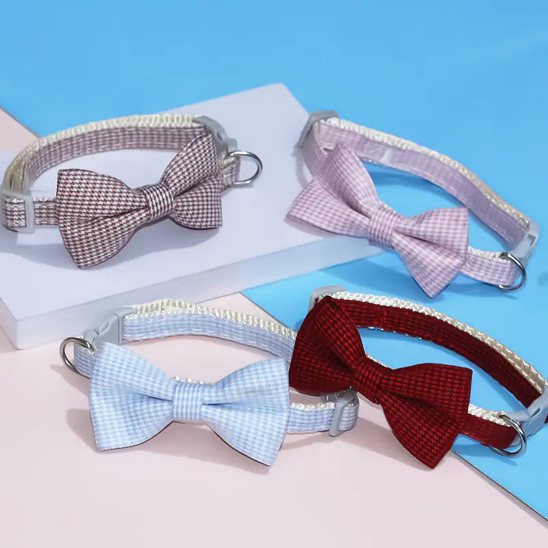Adjustable Bow Collar for Pets