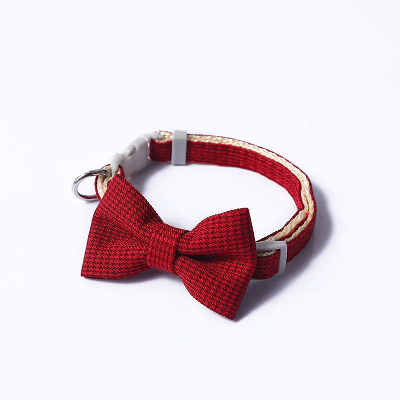 Adjustable Bow Collar for Pets